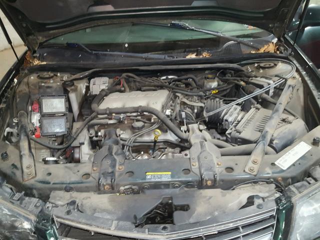 2G1WF55E429356088 - 2002 CHEVROLET IMPALA GREEN photo 7