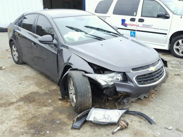 1G1PC5SB0F7193132 - 2015 CHEVROLET CRUZE LT CHARCOAL photo 1