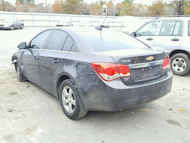 1G1PC5SB0F7193132 - 2015 CHEVROLET CRUZE LT CHARCOAL photo 3