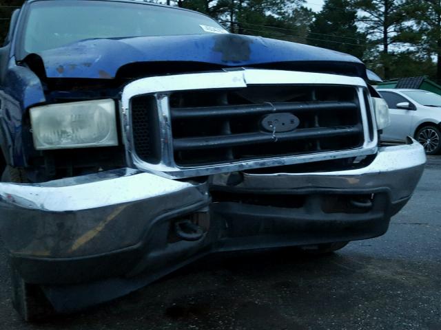 1FTNX20L93EC51789 - 2003 FORD F250 SUPER BLUE photo 9