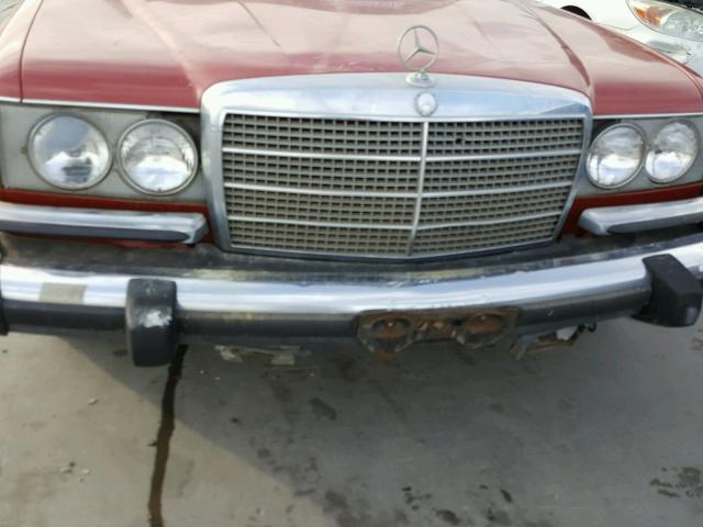 11603312044986 - 1976 MERCEDES-BENZ 450 SEL ORANGE photo 9