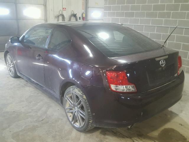 JTKJF5C71B3005372 - 2011 TOYOTA SCION TC 灰色 照片 3
