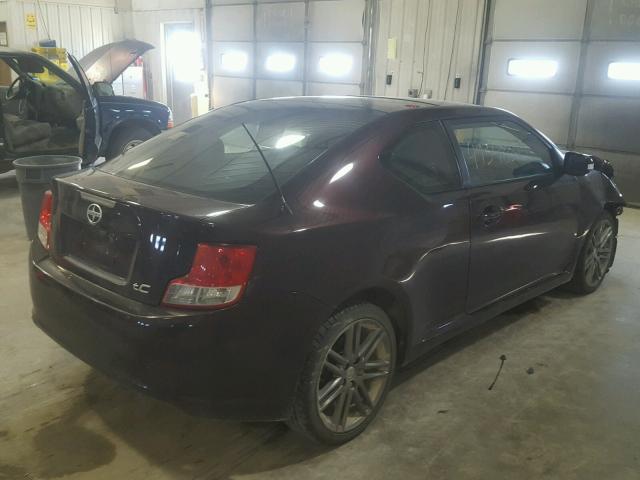 JTKJF5C71B3005372 - 2011 TOYOTA SCION TC 灰色 照片 4