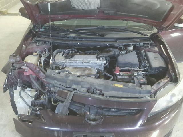 JTKJF5C71B3005372 - 2011 TOYOTA SCION TC 灰色 照片 7