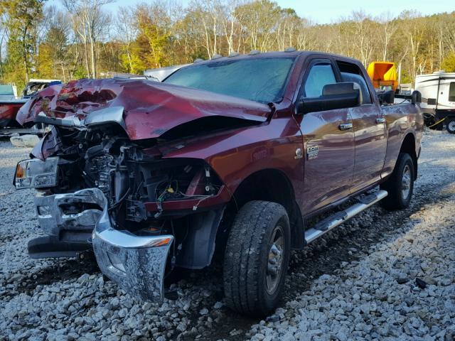 3C6UD5DL8CG172095 - 2012 DODGE RAM 2500 S RED photo 2