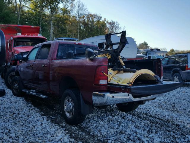 3C6UD5DL8CG172095 - 2012 DODGE RAM 2500 S RED photo 3