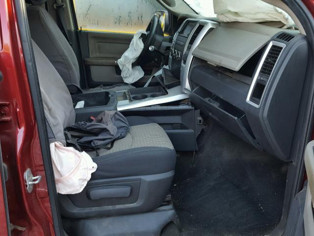 3C6UD5DL8CG172095 - 2012 DODGE RAM 2500 S RED photo 5