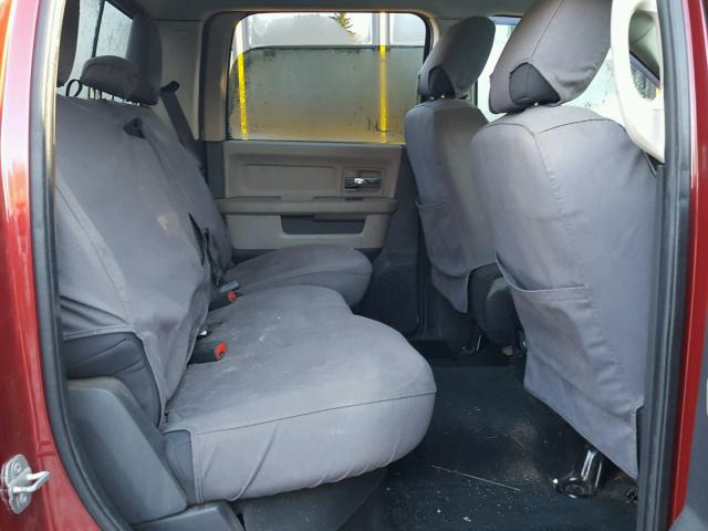 3C6UD5DL8CG172095 - 2012 DODGE RAM 2500 S RED photo 6