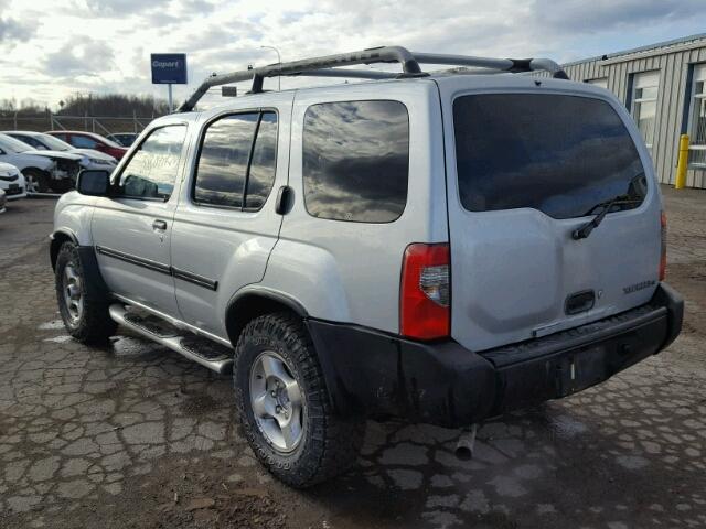 5N1ED28Y71C579970 - 2001 NISSAN XTERRA XE SILVER photo 3