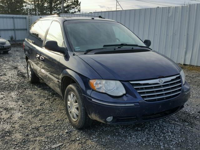 2A8GP64L86R695028 - 2006 CHRYSLER TOWN & COU BLUE photo 1