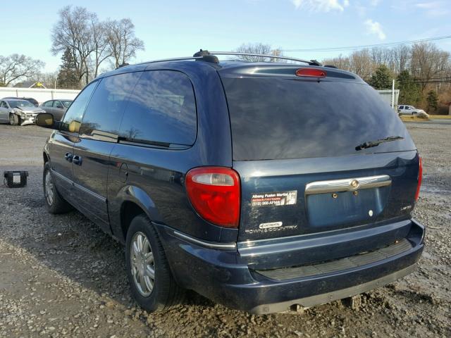 2A8GP64L86R695028 - 2006 CHRYSLER TOWN & COU BLUE photo 3