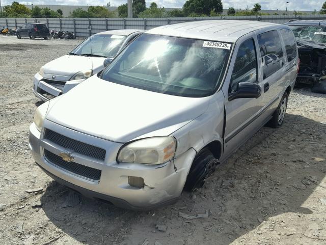 1GBDV13167D179648 - 2007 CHEVROLET UPLANDER I SILVER photo 2