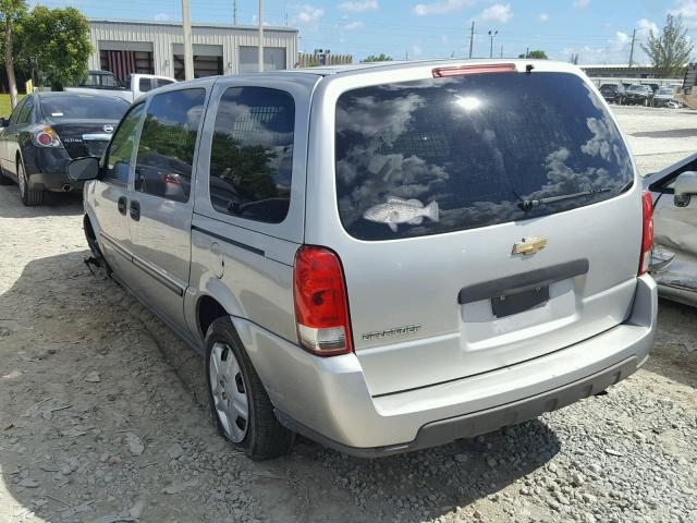 1GBDV13167D179648 - 2007 CHEVROLET UPLANDER I SILVER photo 3