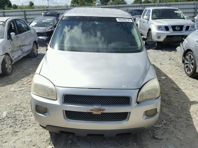 1GBDV13167D179648 - 2007 CHEVROLET UPLANDER I SILVER photo 9