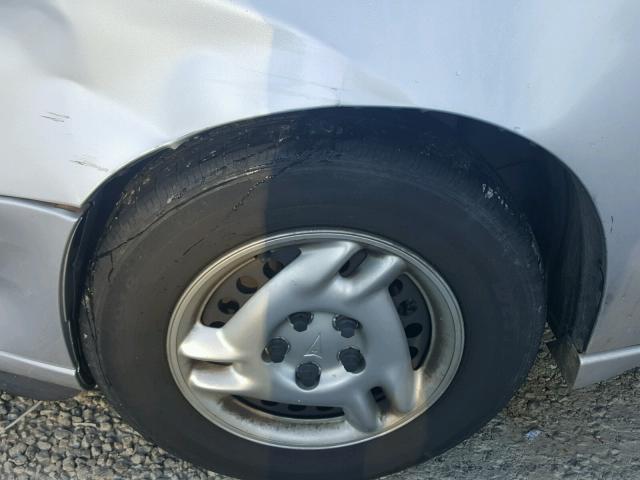 1G2NF52E74M687751 - 2004 PONTIAC GRAND AM S Արծաթագույն լուսանկար 10