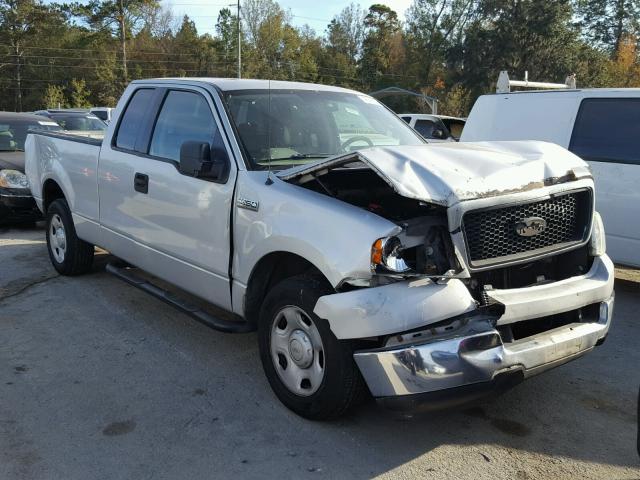 1FTPX12545NB69344 - 2005 FORD F150 SILVER photo 1