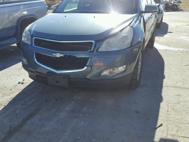 1GNER23D99S132592 - 2009 CHEVROLET TRAVERSE L GREEN photo 9