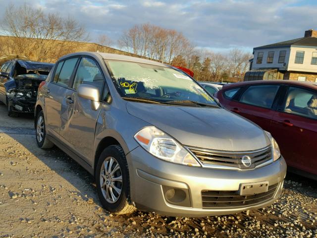 3N1BC1CP5AL354246 - 2010 NISSAN VERSA S GRAY photo 1