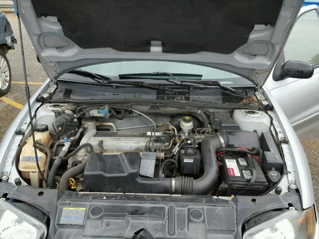 1G1JC52F937287031 - 2003 CHEVROLET CAVALIER SILVER photo 7