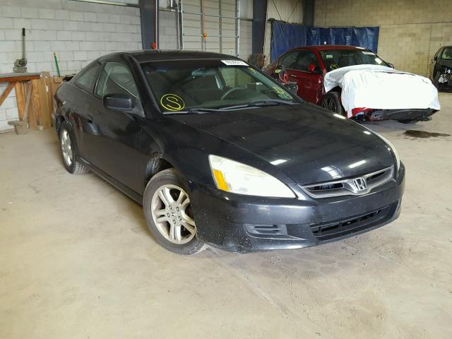 1HGCM72347A013406 - 2007 HONDA ACCORD LX BLACK photo 1