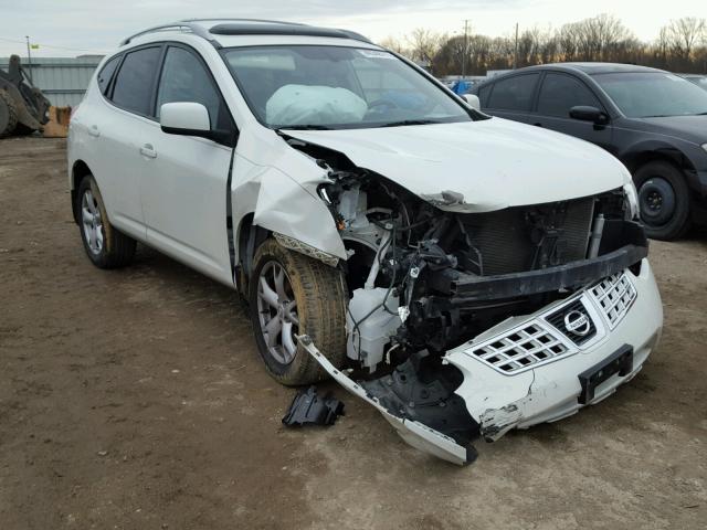 JN8AS58V29W449514 - 2009 NISSAN ROGUE S WHITE photo 1