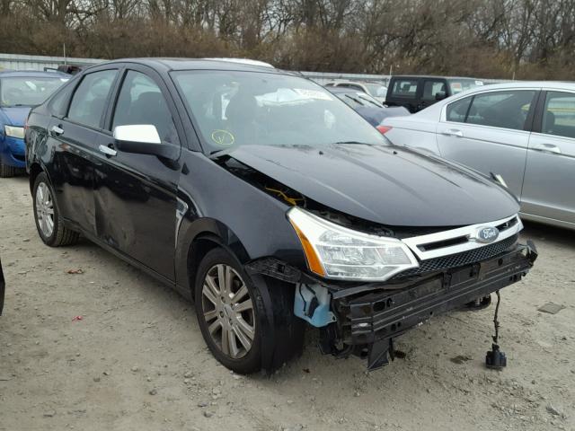 1FAHP37N89W136295 - 2009 FORD FOCUS SEL BLACK photo 1