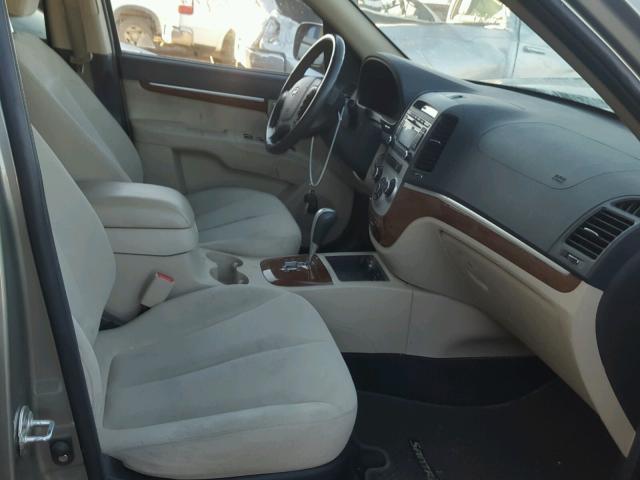 5NMSH73E29H234218 - 2009 HYUNDAI SANTA FE S 绿色 照片 5