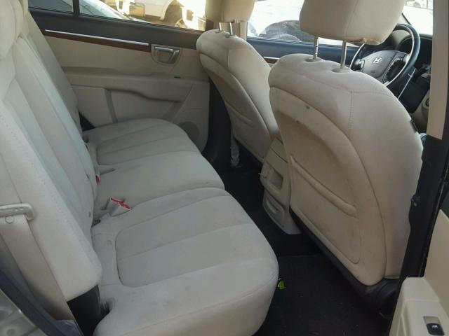 5NMSH73E29H234218 - 2009 HYUNDAI SANTA FE S 绿色 照片 6