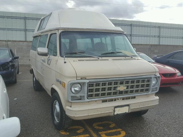 1G8EG25DXC7127272 - 1982 CHEVROLET G20 TAN photo 1