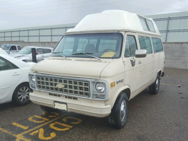 1G8EG25DXC7127272 - 1982 CHEVROLET G20 TAN photo 2