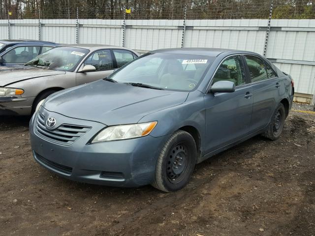 4T1BE46K67U505422 - 2007 TOYOTA CAMRY NEW BLUE photo 2