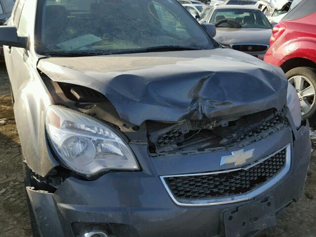 2CNFLNEWXA6395305 - 2010 CHEVROLET EQUINOX LT GRAY photo 7