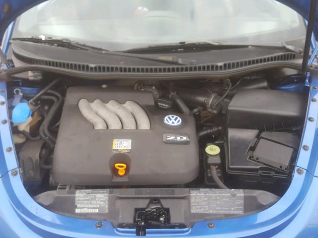 3VWCC21C2YM406778 - 2000 VOLKSWAGEN NEW BEETLE Mavi foto 7
