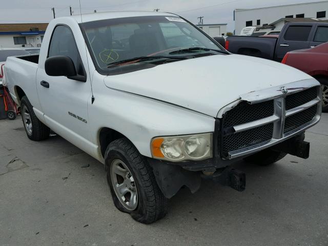 1D7HA16K62J262400 - 2002 DODGE RAM 1500 WHITE photo 1