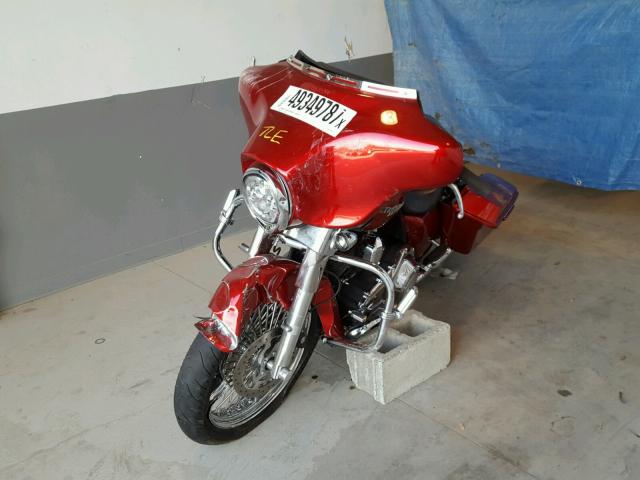 1HD1KBM17DB649042 - 2013 HARLEY-DAVIDSON FLHX STREE RED photo 2