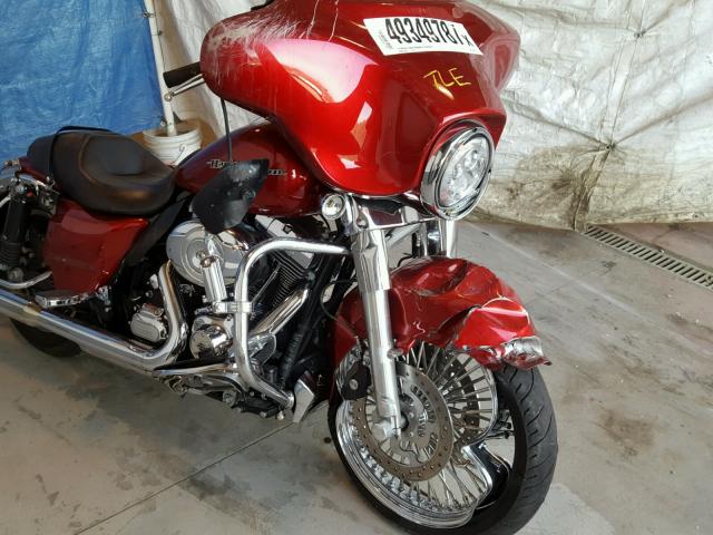 1HD1KBM17DB649042 - 2013 HARLEY-DAVIDSON FLHX STREE RED photo 9