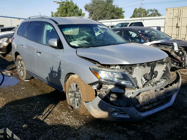 5N1AR2MN7DC643487 - 2013 NISSAN PATHFINDER SILVER photo 1