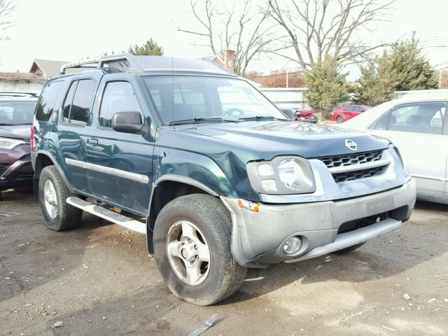 5N1ED28Y02C572991 - 2002 NISSAN XTERRA XE GREEN photo 1