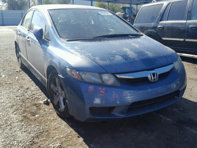 2HGFA166X9H507216 - 2009 HONDA CIVIC BLUE photo 1