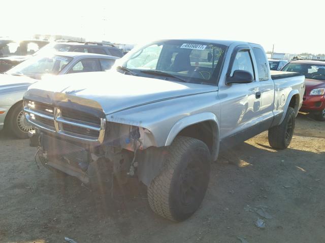 1D7HG32N93S215688 - 2003 DODGE DAKOTA SPO SILVER photo 2