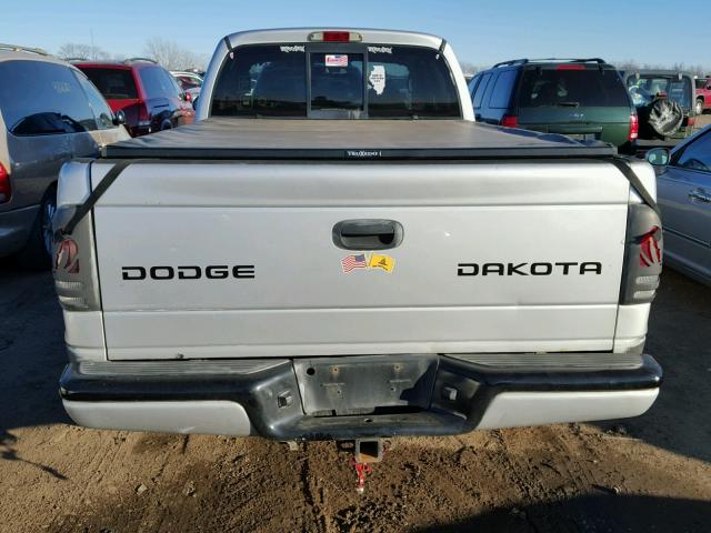 1D7HG32N93S215688 - 2003 DODGE DAKOTA SPO SILVER photo 9