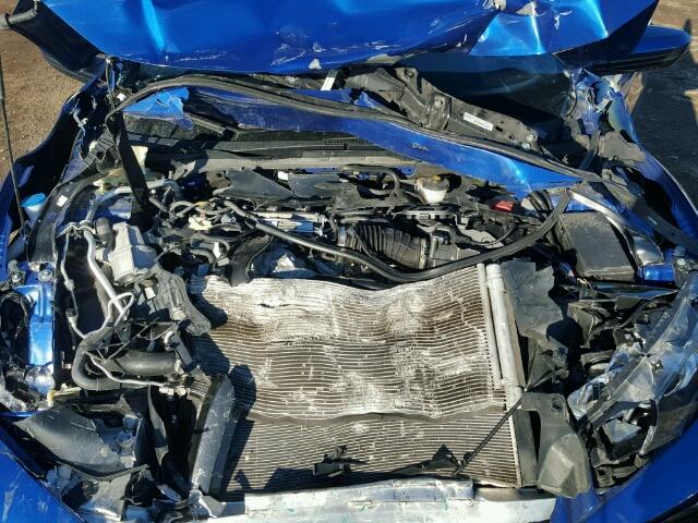 SHHFK7G47HU204392 - 2017 HONDA CIVIC SPOR BLUE photo 7