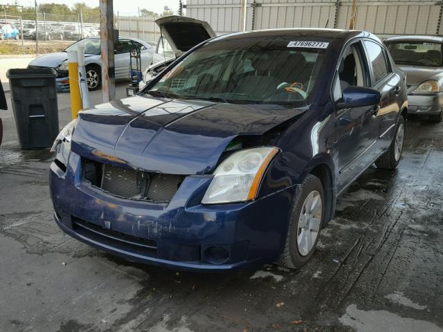 3N1AB61EX8L652122 - 2008 NISSAN SENTRA 2.0 BLUE photo 2