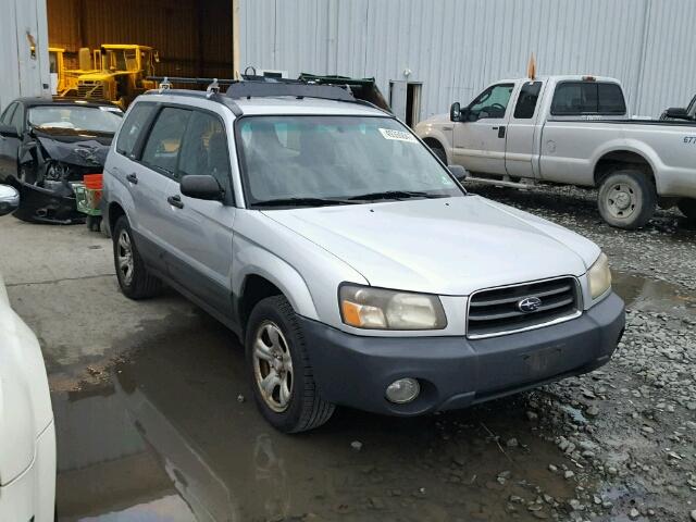 JF1SG63643G737047 - 2003 SUBARU FORESTER 2 GRAY photo 1