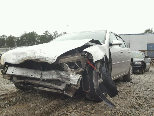 2G1WT58K769102617 - 2006 CHEVROLET IMPALA LT SILVER photo 2