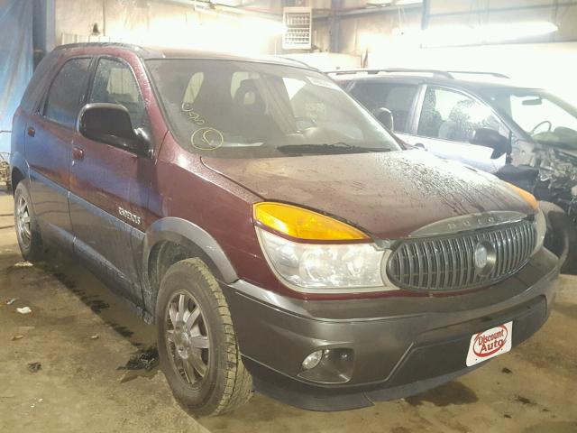 3G5DB03EX3S565654 - 2003 BUICK RENDEZVOUS MAROON photo 1