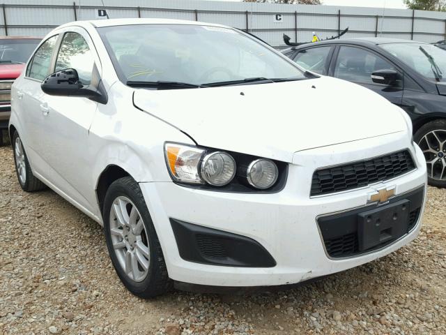 1G1JD5SH9C4140174 - 2012 CHEVROLET SONIC LT WHITE photo 1