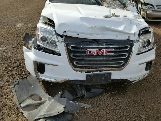 2GKFLPE30G6238143 - 2016 GMC TERRAIN SL WHITE photo 7