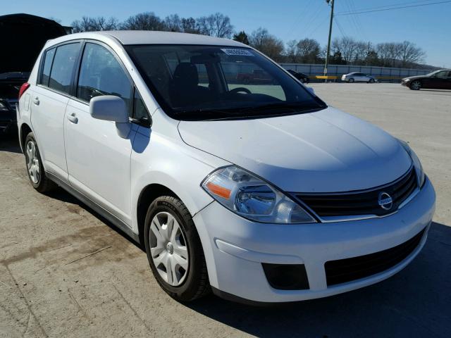 3N1BC1CP0AL468011 - 2010 NISSAN VERSA S WHITE photo 1