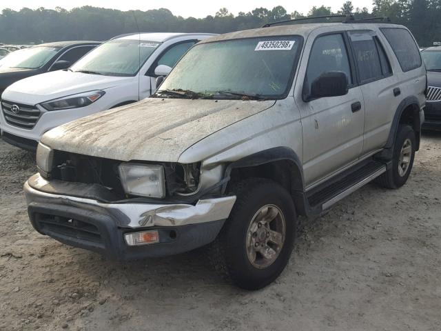 JT3GM84R1Y0054482 - 2000 TOYOTA 4RUNNER SILVER photo 2